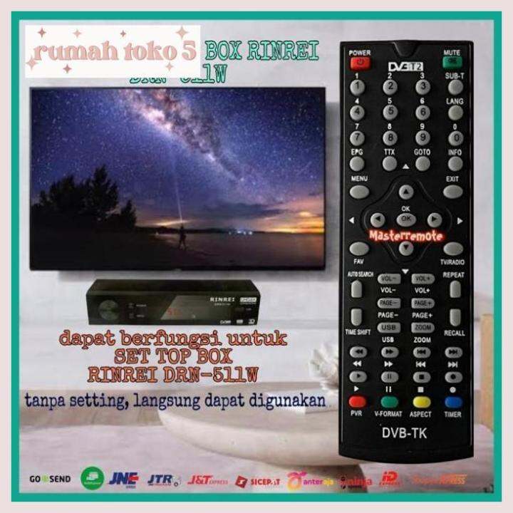 Jual Remot Remote Set Top Box Dvb T Rinrei Drw Selamat Datang Di