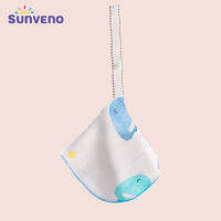 Sunveno 3ชิ้น/เซ็ตเด็กทารกผ้าขนหนู25*25เซนติเมตรที่มีคุณภาพสูงมัสลินผ้าขนหนูผ้าเช็ดหน้าสิ่งที่เด็กทารกแรกเกิดที่มีผ่อนคลายตุ๊กตาระฆัง