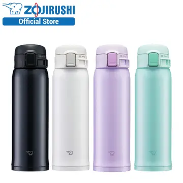 ZOJIRUSHI Stainless Steel Travel Vacuum Bottle 480 ml 16 oz CLEAR