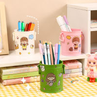 Pen Container Diy Pen Bucket Student Desktop Storage Box Cute Pen Bucket Ins Pen Container Student Desktop Storage Box