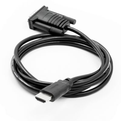 ✠☢ HDMI-compatible to VGA Converter Cable Male Video Adapter Cable Lead for HDTVComputer Monitor For PC Laptop TV