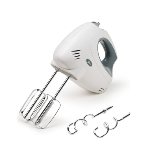 Oster FPSTHM0801-000-000 6 Speed Hand Mixer White 