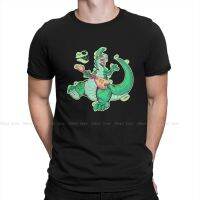 Rock On  Mens Shirt Denver the Last Dinosaur Jeremy Cartoons Vintage Round Collar T-Shirt 100% Cotton Birthday Present Clothes 4XL 5XL 6XL