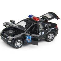 1:32 Bmw X6 Suv โมเดลรถโลหะผสม Diecasts Amp; ของเล่นยานพาหนะโลหะโมเดลรถของเล่นการจำลองสูงเก็บรวบรวมเสียงและแสงสำหรับเด็ก