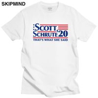 Urban Scott Schrute Tshirt Male Dwight Usa Tv Show The Office Tshirt Cotton Tee