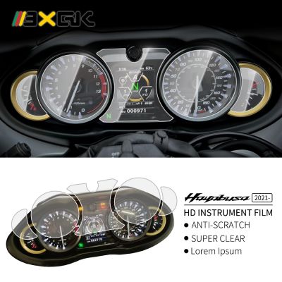 For Suzuki GSX1300R HAYABUSA 2021 2022 Clear Motorcycle Cluster Scratch Protection Film Screen Protector
