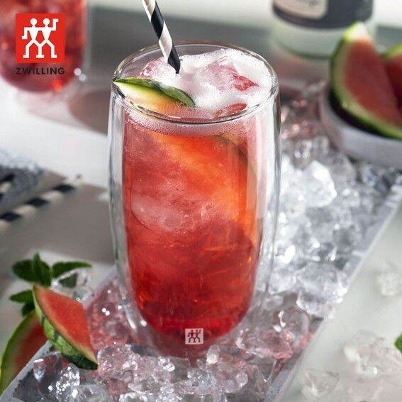 ZWILLING® SORRENTO Borosilicate Double Wall Drinking Glasses 475ml, 2 ...