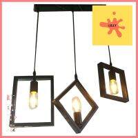 ไฟช่อ CST FJ03 สีดำ 3 หัวMULTI-PENDANT LAMP CST FJ03 3-LIGHT BLACK **จัดส่งด่วนทั่วประเทศ**