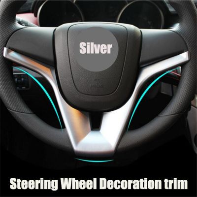 Car Accessories Interior Steering Wheel Trim Decorator Trim Sticker For Chevrolet Orlando Cruze Trax Aveo Sonic Onix Cobalt