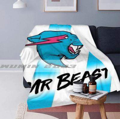（Contact customer service for customization）Vintage Mr Game Blanket Wool Funny Four Seasons Mr Game Beast Portable Throwing Blanket Car Bed Plush Thin Duvet（Can send pictures for customization）（Multi size inventory）07/**//