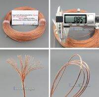 [HOT ZHKKZZLWWG 510] 5M Ag99.9 26AWG Acrolink 7N บริสุทธิ์ OCC ทองแดงสัญญาณ AFT สายไฟ65/0.05mm2 Dia:0.85มม. สำหรับ DIY LN005193