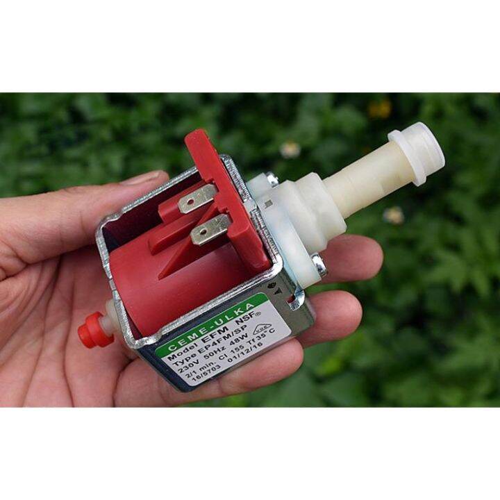 AZHANGJI Coffee Machine Accessories Ulka Ep4 Solenoid Pump Ac230V