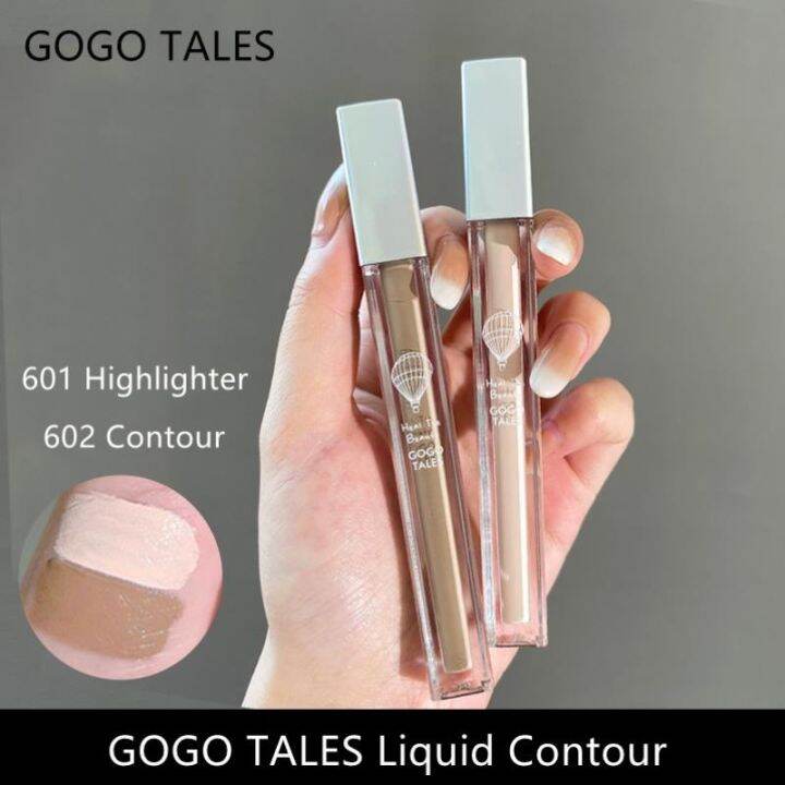 GOGO TALES Contour Stick Light and Shadow Contouring Pen Liquid Contouring Stick Highlight