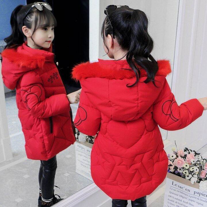 winter-keeping-warm-hooded-girls-jacket-teenager-long-windbreaker-coat-for-girl-fur-collar-plus-velvet-long-style-outerwear