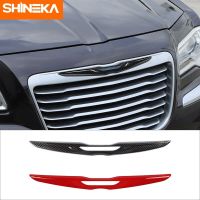 SHINEKA ABS สติกเกอร์ตกแต่งกระจังหน้ารถยนต์สำหรับ Chrysler 300C 2015-2022อุปกรณ์แต่งภายนอกรถ