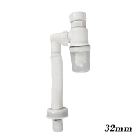 Plastic Deodorant Wash Machine Connector Tools Sealing Plug Trap Anti-odor escopic Bathroom Sink Sewer Accessories