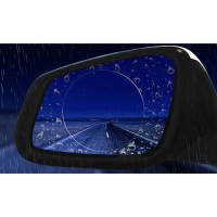 ฟิล์มกันฝนกระจกมองหลังใสเคลือบนาโน HD Anti Glare Waterproof PET เพื่อการขับขี่ที่ปลอดภัย