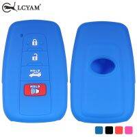 [Car Parts]Lcyam Key Fob ปกกรณี4ปุ่มระยะไกลป้องกันซิลิโคนเหมาะกับสำหรับโตโยต้า Rav4 Corolla Camry Prius รีสอร์ต2018 2019 2020