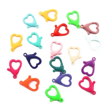 50pcs/lot Breakaway Plastic Clasps For Silicone Teething Necklace DIY  Safety Clasp For Baby Bracelet Clasps Lobster Clasp