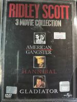 DVD 3 Movie 3 Disc : Ridley Scott Collection: American Gangster + Hannibal + Gladiator เสียง : English บรรยาย : English , Thai