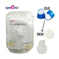 อะไหล่ ปั๊มนม Spectra(Cimilre) แท้ - Clear Valve with Membrane วาล์วเฮดสีใสพร้อมเมมเบรน (แท้รุ่นใหม่ แทนสีฟ้า) #SP011E(แพคคู่)