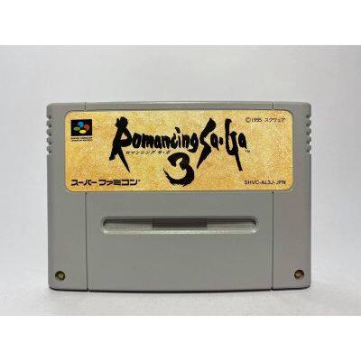 ตลับแท้ SUPER FAMICOM  Romancing SA•GA 3