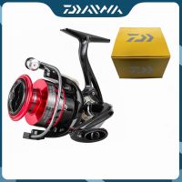 ZZOOI DAIWA Fishing Spinning Reel Metal Spool 12BB Ball Bearings Carp Fishing Reel BK2000-7000 Metal Line Cup Sea Tackle