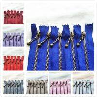 ㍿☃ Classic Bronze Dropper High Quality Closed Tail Zipper 3 20Cm-50Cm 2Pcs