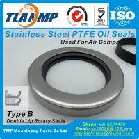 Inner size 90mm Dual Lip Rotary Seals 90x110*10mm ,Type B Stainless steel PTFE Oil Seals Used for Air Compressor