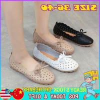 COD DSFGERTGYERE Women Ladies Soft Comfortable Round Toe Flat Court Shoes Small Cutting Size : 35-42