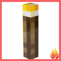 【ในสต็อก】 Light Up Torch 28ซม. ความสว่างสูง LED Minecraft มือถือหรือไฟฉายติดผนัง