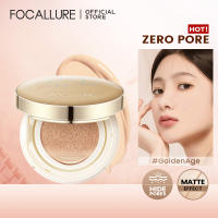 FOCALLURE Matte  Poreless BB Cushion High-Coverage Waterproof  #GoldenAge