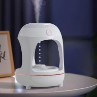 ▨✙♘ New anti-gravity water drop backflow humidifier mute fog office home bedroom aromatherapy spray humidification