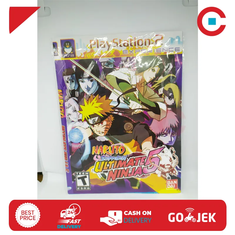 Kaset DVD Game PS2 Naruto Shippuden Ultimate Ninja 5