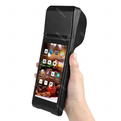 8.1 PDA ระบบแอนดรอยด์แบบถือเครื่อง Machin Impressora Termica POS จุดขายจุดขายพร้อมเครื่องพิมพ์สำหรับ SII E-Boleta Loyverse App Pos