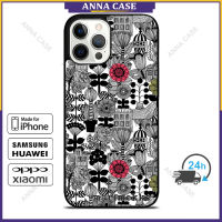 Marimekko 2863 กรณีโทรศัพท์มือถือ iPhone 14 Pro Max / iPhone 13 Pro Max / iPhone 12 Pro Max / Samsung Galaxy Note10 Plus / S22 Ultra ฝาครอบป้องกันการตก