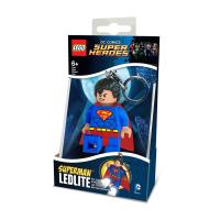 LEGO พวงกุญแจเลโก้ พวงกุญแจไฟฉาย เลโก้ ซุปเปอร์แมน DC Superman Keychain Light ลิขสิทธิ์แท้