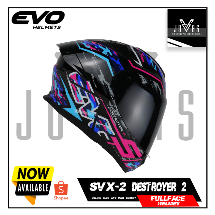 EVO SVX2 DESTROYER 2 FULLFACE HELMET Lazada PH