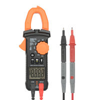 2021AD200 True RMS Digital Clamp Meter DC AC Voltage Tester Auto Range Handheld Multimeter ResistanceCapacitance Electrician Tool