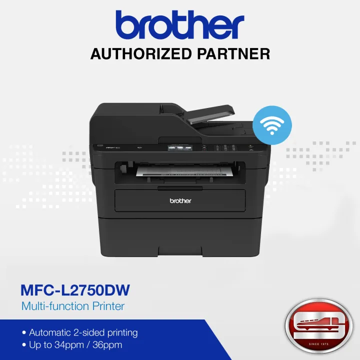 Brother Mfc L2750dw Print Double Sided Brother MFC-L2750DW 4-in-1 Mono Laser Multi-Function Center with