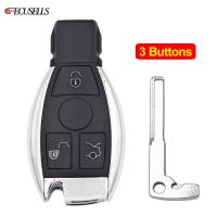 3 Button Remote Smart Car Key Shell Case Housing For Mercedes For Benz A B C E S Class W203 W204 W205 W210 W211 W212 W221 W222