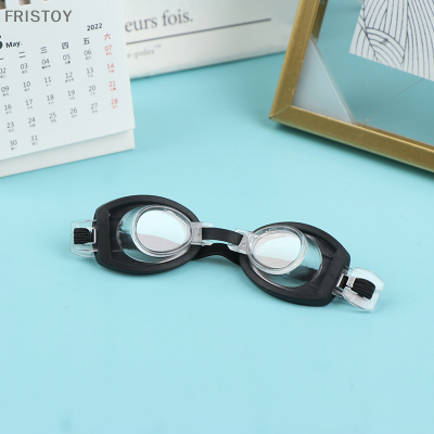 FRISTOY 1/6ตุ๊กตาแว่นตาว่ายน้ำอุปกรณ์ของเล่นแว่นตาดำน้ำขนาดเล็ก