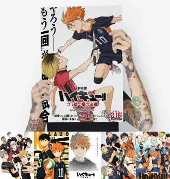 Bottons Anime Haikyuu, Hinata, Karasuno, Volei 4,5cm - Cogumelo Corp - Pins  e Bottons - Magazine Luiza