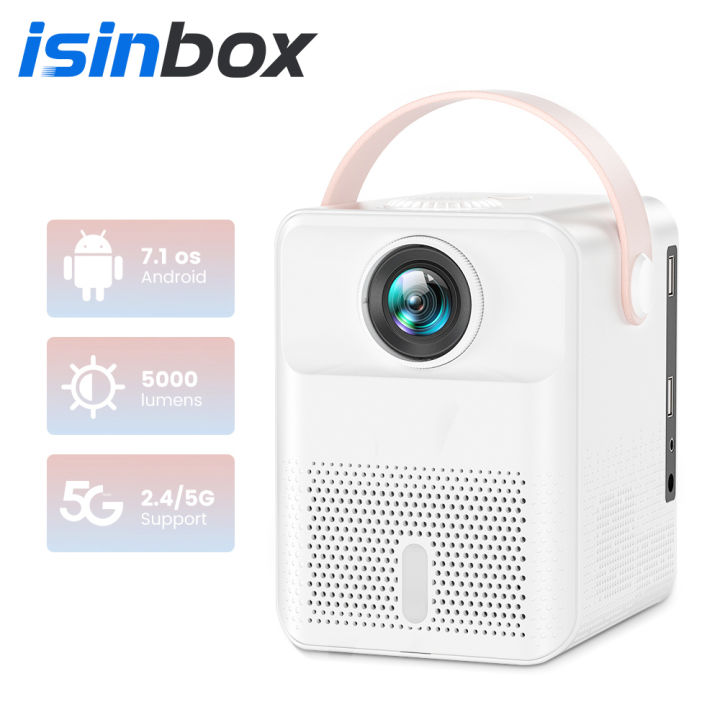 android-7-1-5000lumen-isinbox-projector-x8-โปรเจคเตอร์-projector-โปรเจ็คเตอร์-โปรเจคเตอร์-4k-android-projector-mini-โปรเจคเตอร์-จิ๋ว-เครื่องฉายหนัง-เครื่องฉาย-projector