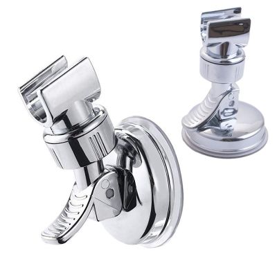 Universal Shower Holder Adjustable Suction Cup Bracket Bathroom Shower Accessories Shower Rail Head Holder Easy to Install Showerheads