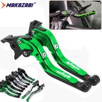 NINJA300/300R NINJA250R Ninja250SL Ninja400อุปกรณ์เสริมรถจักรยานยนต์ CNC ปรับพับปรับขยายได้คลัตช์เบรกล้อมือคันเบรคสำหรับ KAWASAKI NINJA 400 NINJA 300/300R NINJA 250/250R Ninja 250SL