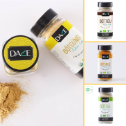 Bột gia vị gừng - tỏi - ớt - sả - nghệ - quế hữu cơ - Dace