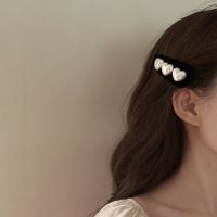 【YF】℡✔  Heart-Shaped Clip Hairpin Baroque High-Grade Design Temperament Side Hair Accessories