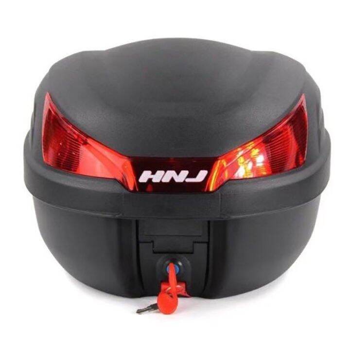 Motorcycle Compartment Box Hnj Motorbox Rear Luggage Container Top Tail Trunk Liters Lazada Ph