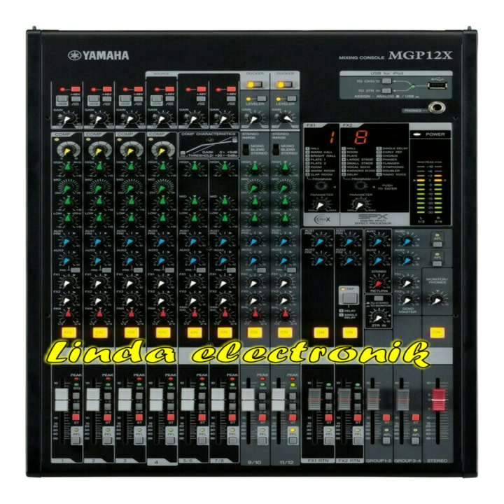 Mixer Yamaha MGP 12X 12channel (ORYGINAL) Lazada Indonesia